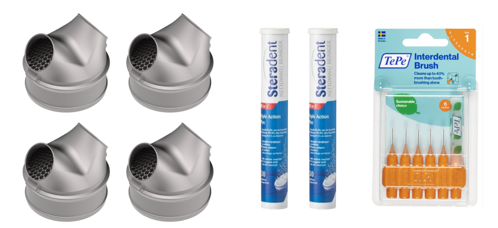 PURINOX HME vervangingsset  zonder kapje